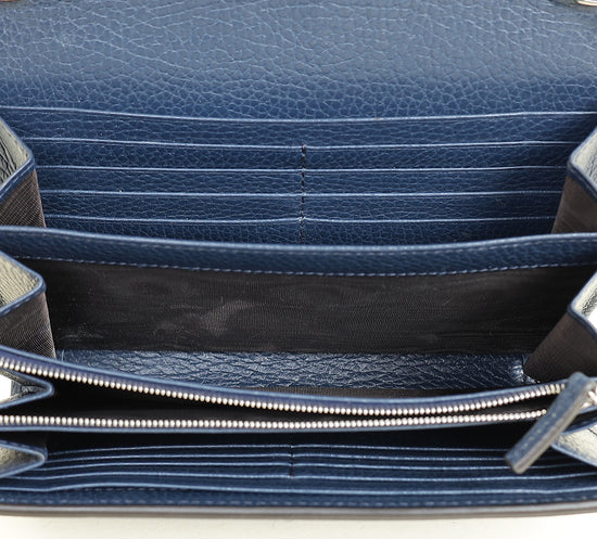 Gucci Navy Blue Dionysus Wallet On Chain