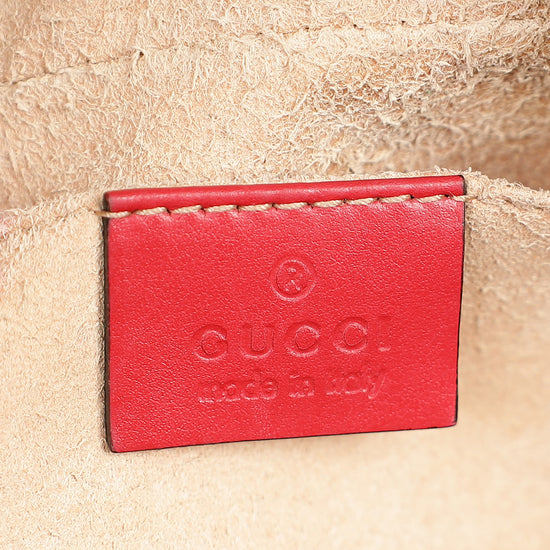 Gucci Red GG Marmont Camera Small Bag-Gucci-THE CLOSET