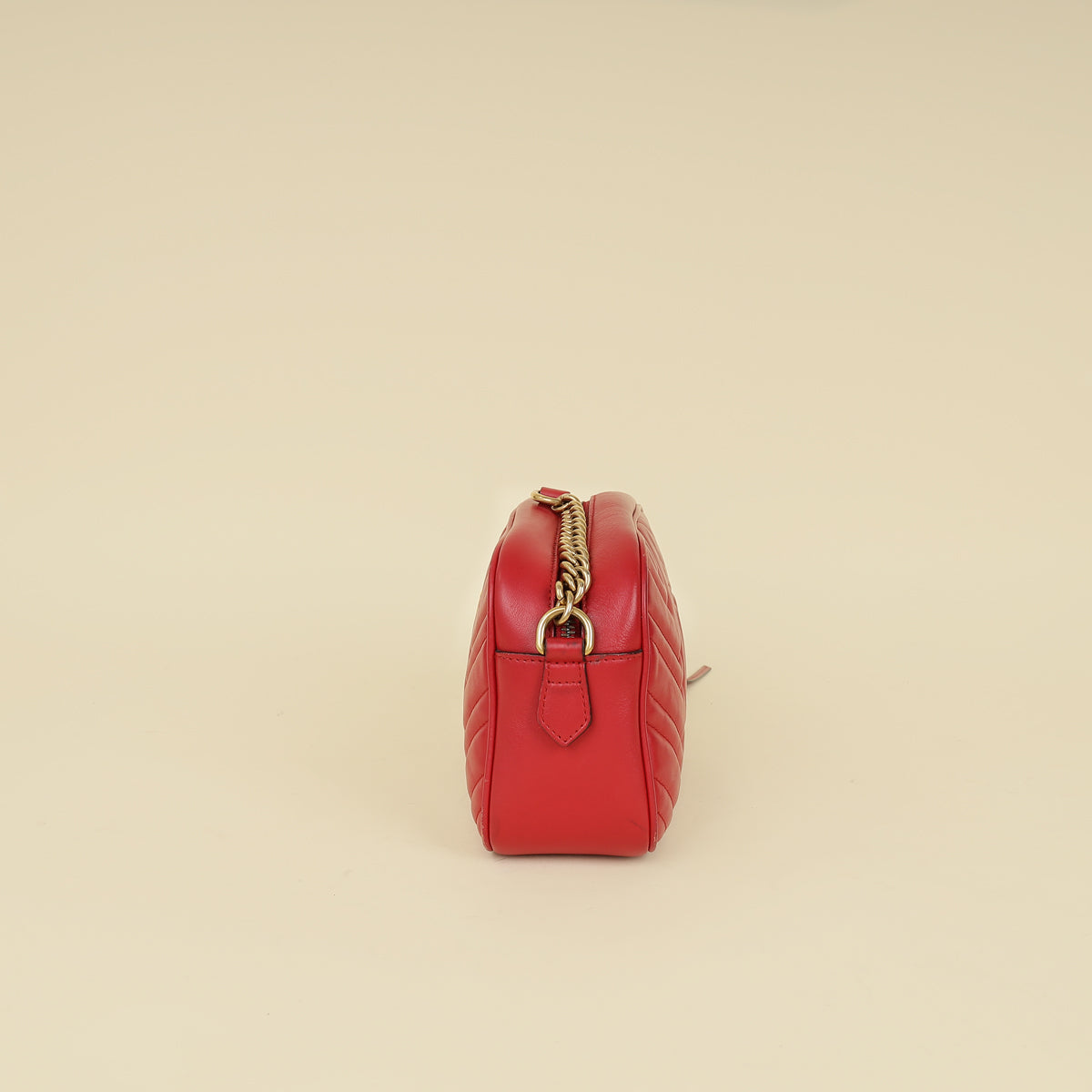 Gucci Red GG Marmont Camera Small Bag-Gucci-THE CLOSET