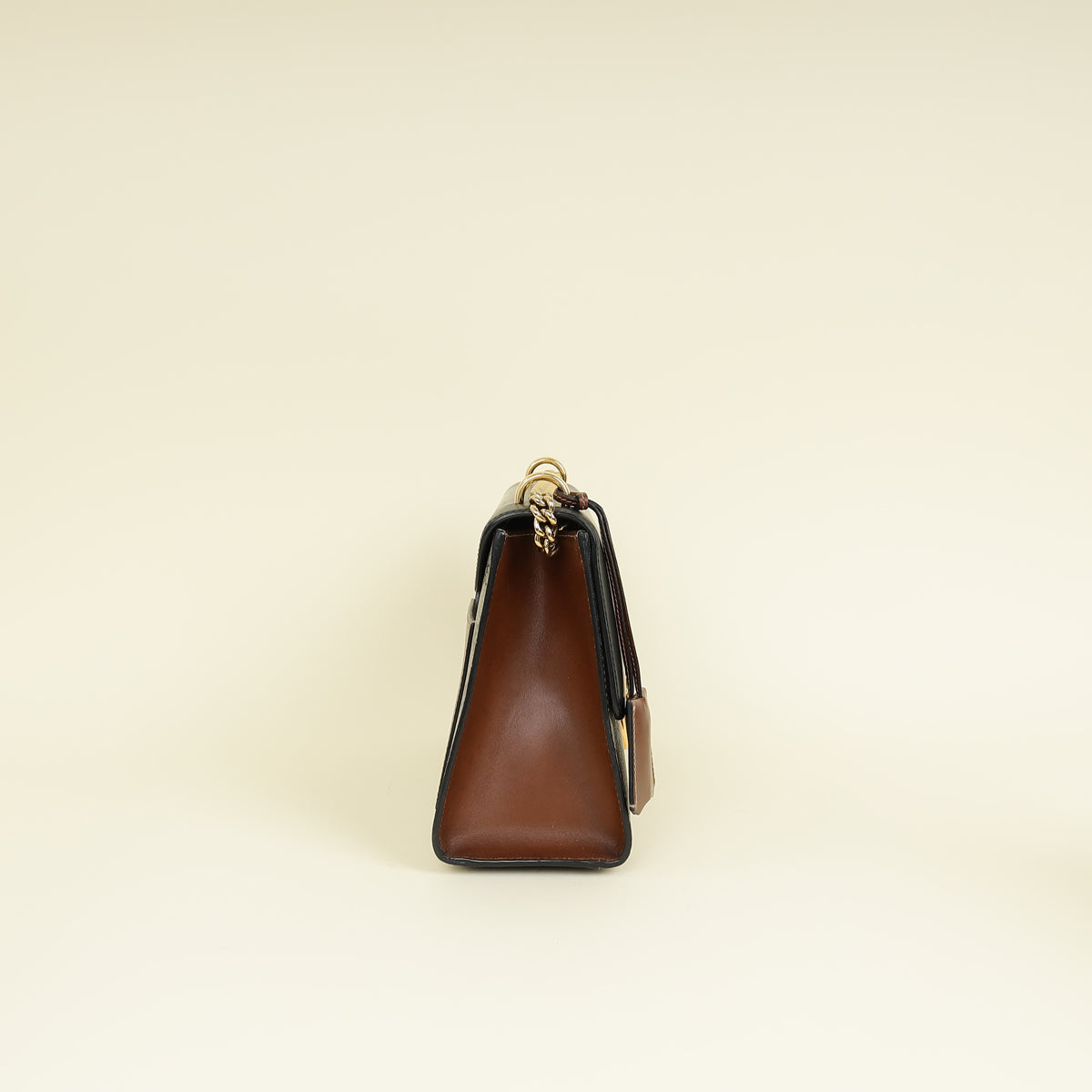 Gucci Tricolor GG Supreme Padlock Medium Shoulder Bag