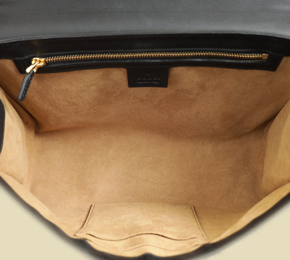 Gucci Tricolor GG Supreme Padlock Medium Shoulder Bag