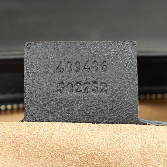 Gucci Tricolor GG Supreme Padlock Medium Shoulder Bag