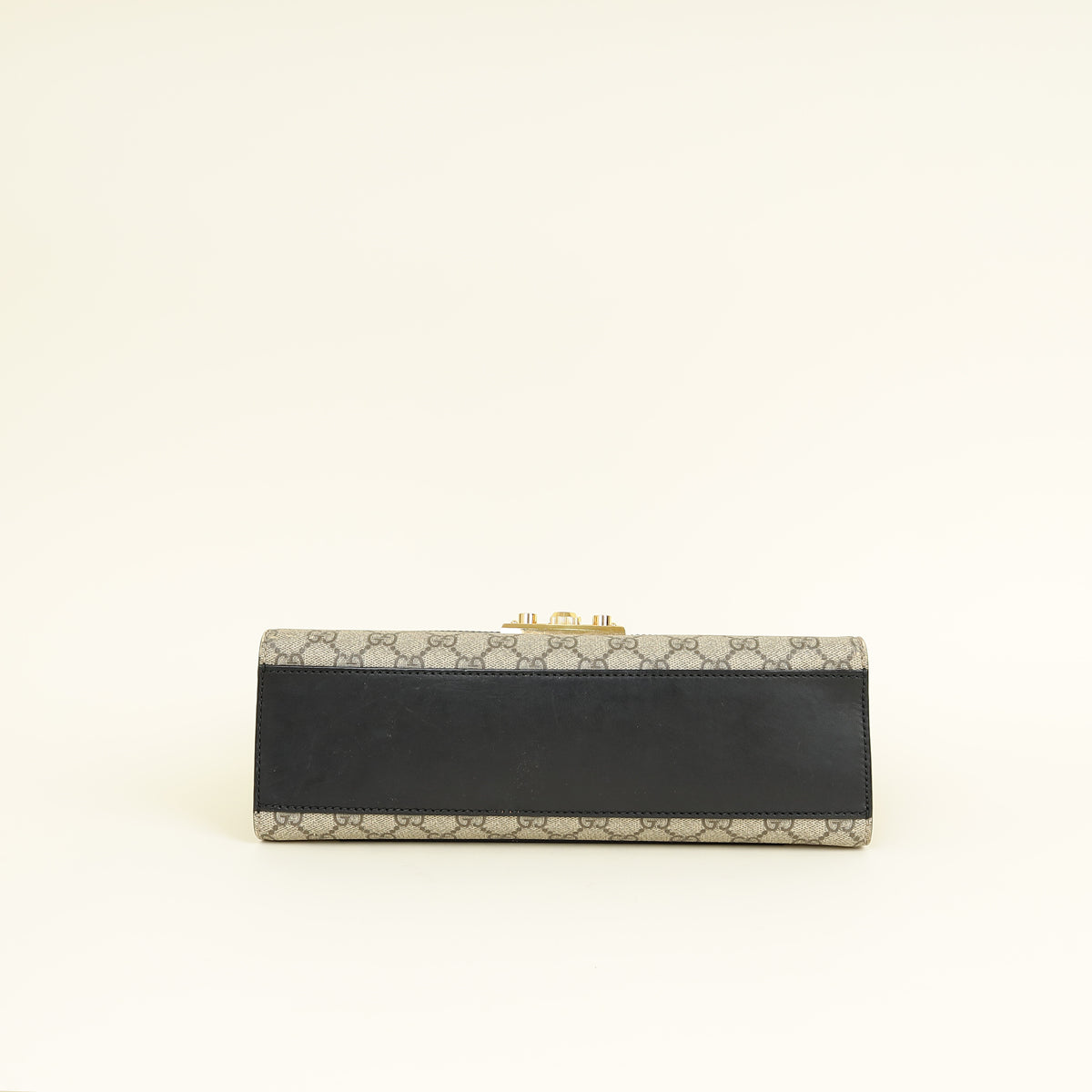 Gucci Tricolor GG Supreme Padlock Medium Shoulder Bag