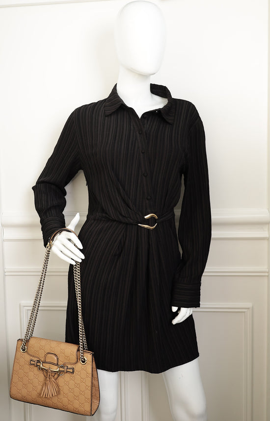 Gucci Beige Guccissima Emily Small Shoulder Bag-Gucci-THE CLOSET