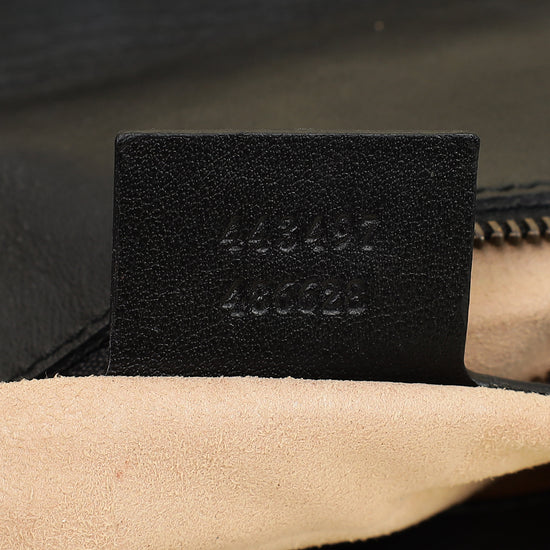 Gucci Black GG Marmont Small Shoulder Bag-Gucci-THE CLOSET