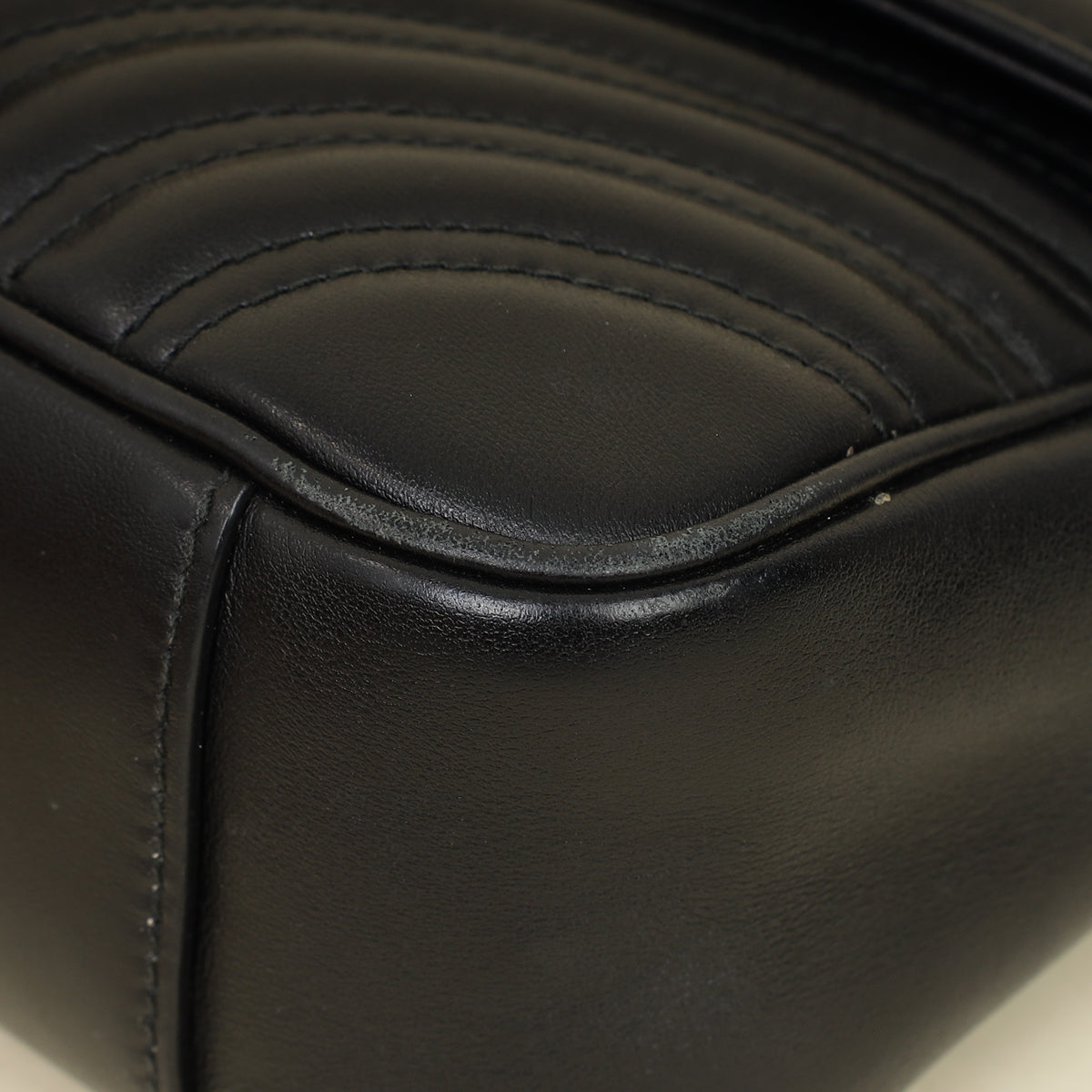 Gucci Black GG Marmont Small Shoulder Bag-Gucci-THE CLOSET