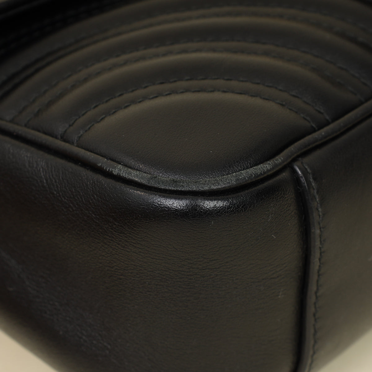 Gucci Black GG Marmont Small Shoulder Bag-Gucci-THE CLOSET