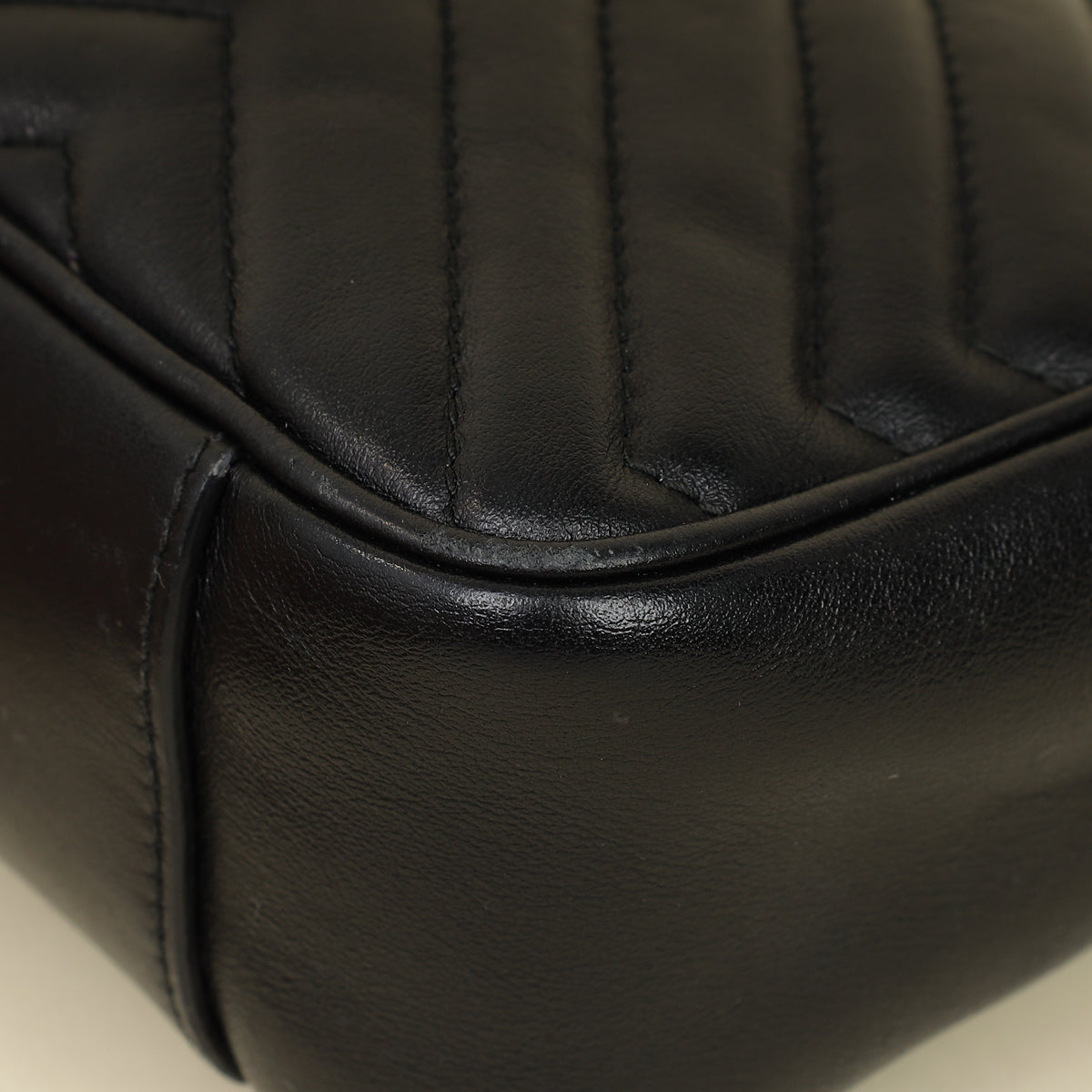 Gucci Black GG Marmont Small Shoulder Bag-Gucci-THE CLOSET