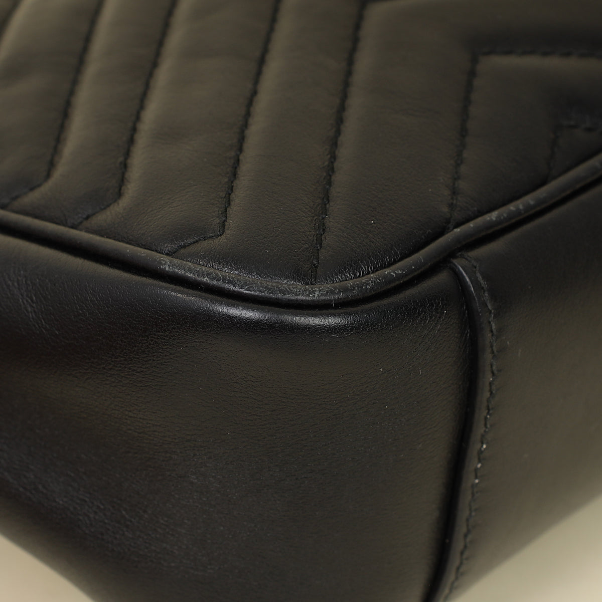 Gucci Black GG Marmont Small Shoulder Bag-Gucci-THE CLOSET