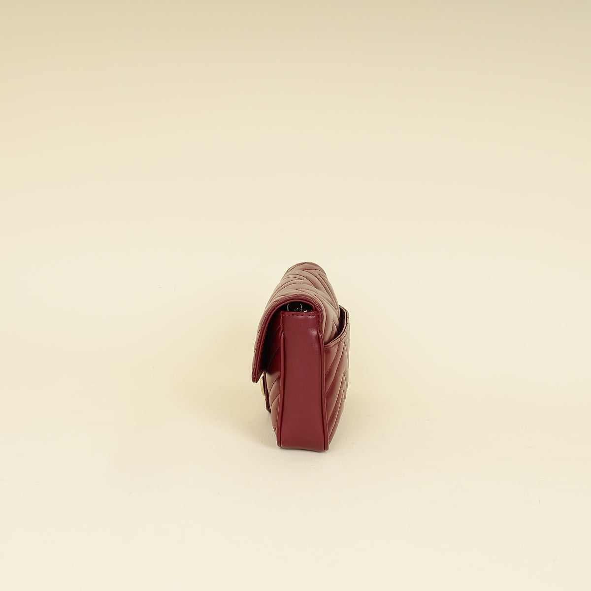 Gucci Rosso Ancora Red GG Marmont Small Shoulder Bag-Gucci-THE CLOSET