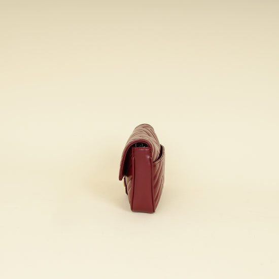 Gucci Rosso Ancora Red GG Marmont Small Shoulder Bag-Gucci-THE CLOSET