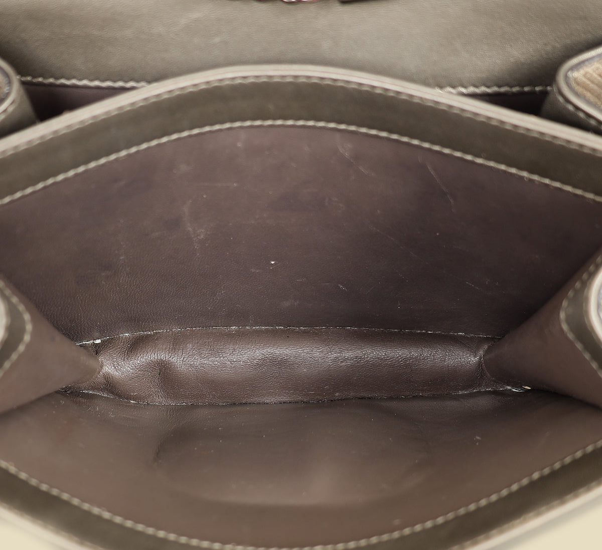 Gucci Metallic Olive Lizard Interlocking G Flap Chain Shoulder Bag-Gucci-THE CLOSET