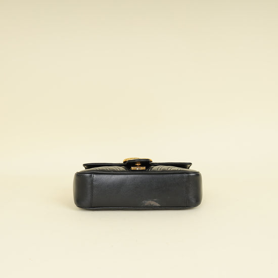 Gucci Black Marmont Small Shoulder Bag