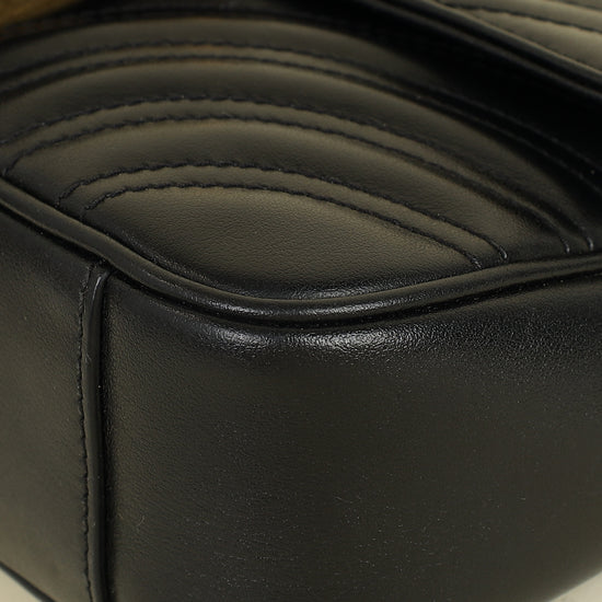 Gucci Black Marmont Small Shoulder Bag