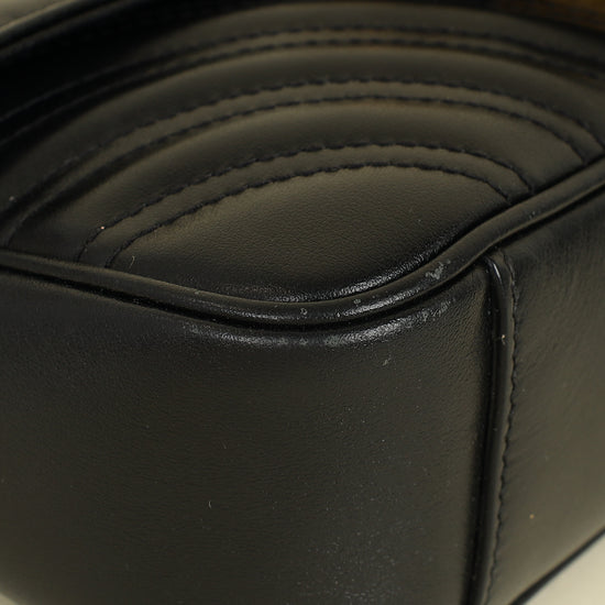 Gucci Black Marmont Small Shoulder Bag