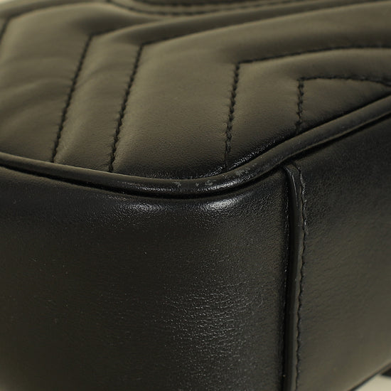 Gucci Black Marmont Small Shoulder Bag