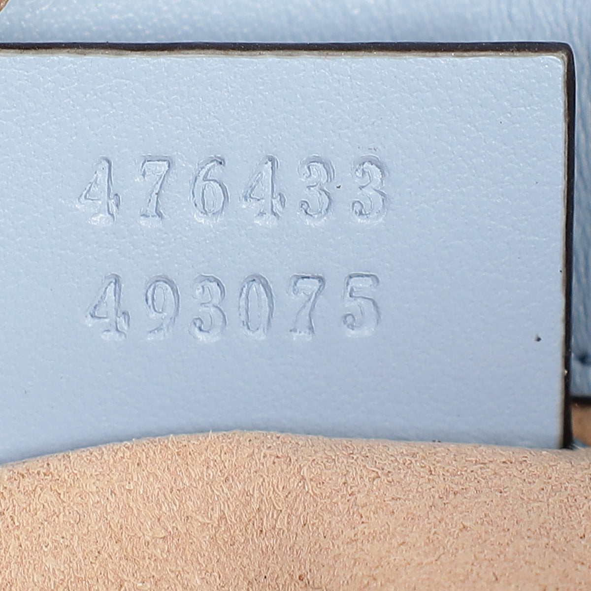 Gucci Light Blue GG Marmont Mini Chain Shoulder Bag-Gucci-THE CLOSET