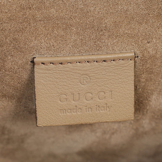 Gucci Bicolor GG Supreme Dionysus Medium Flap Bag