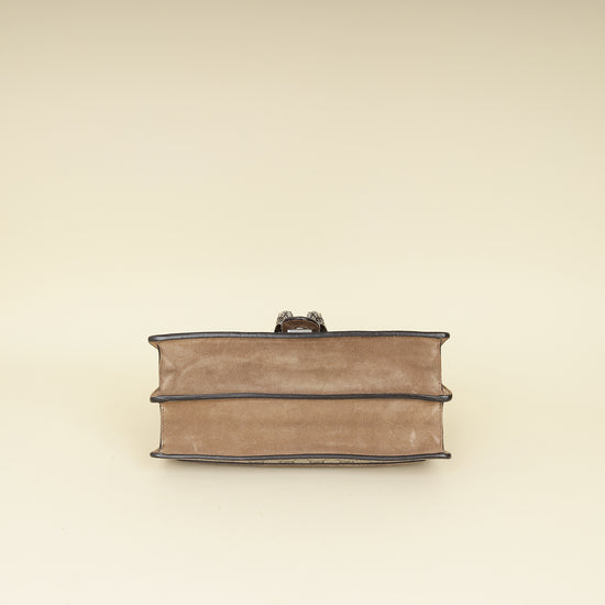 Gucci Bicolor GG Supreme Dionysus Medium Flap Bag