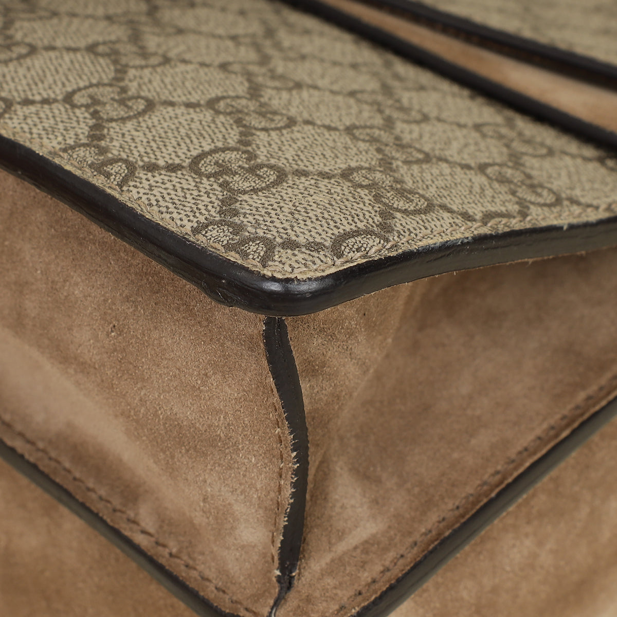 Gucci Bicolor GG Supreme Dionysus Medium Flap Bag