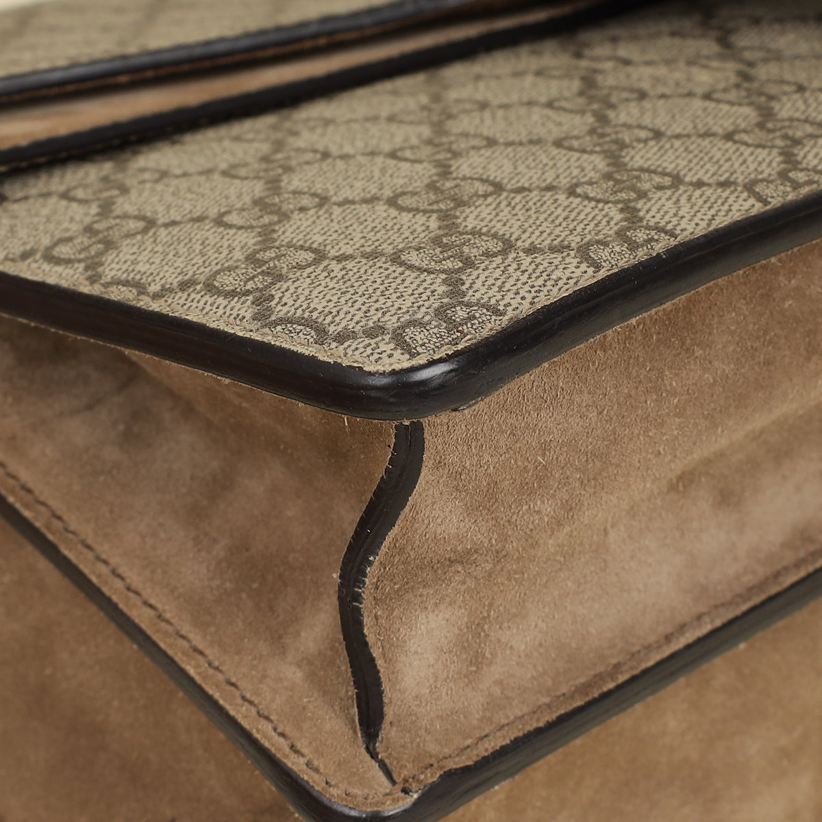 Gucci Bicolor GG Supreme Dionysus Medium Flap Bag