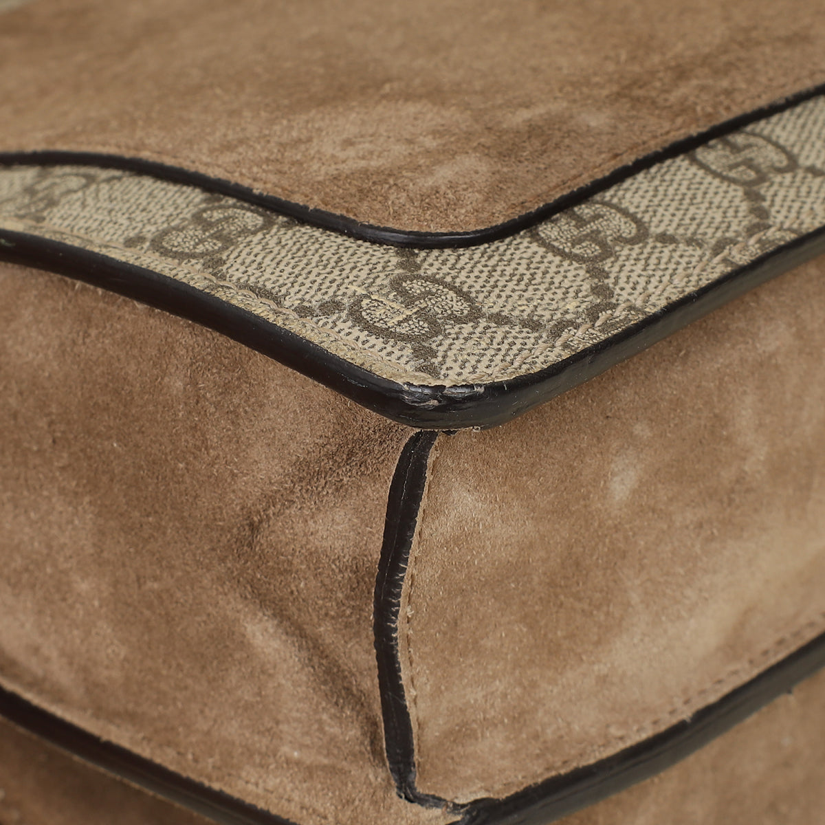 Gucci Bicolor GG Supreme Dionysus Medium Flap Bag