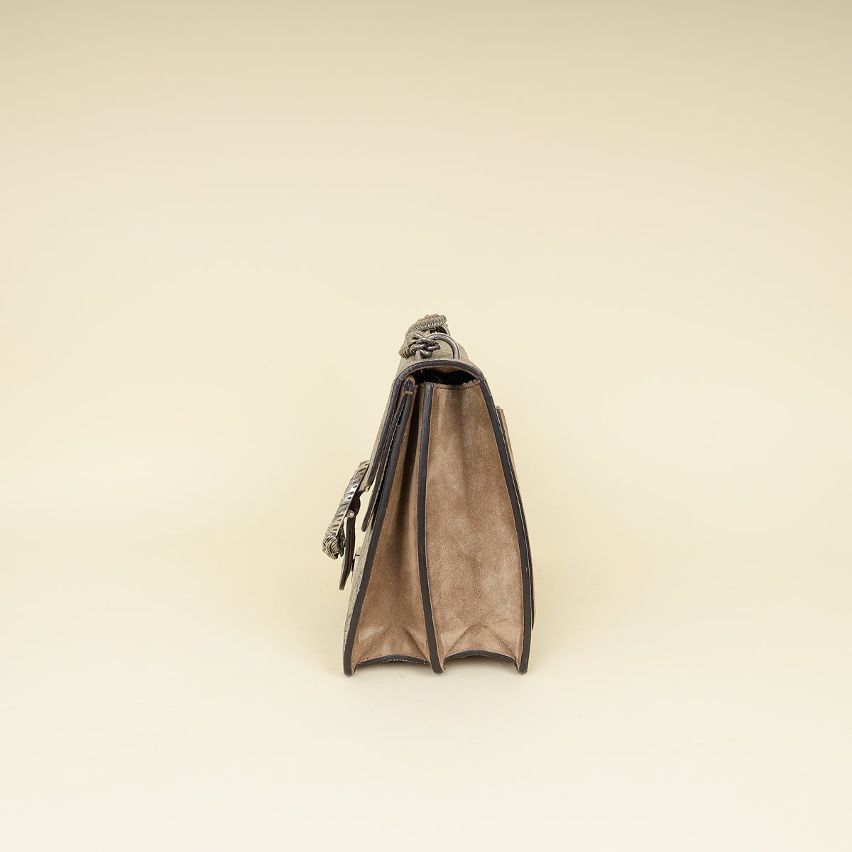 Gucci Bicolor GG Supreme Dionysus Medium Flap Bag