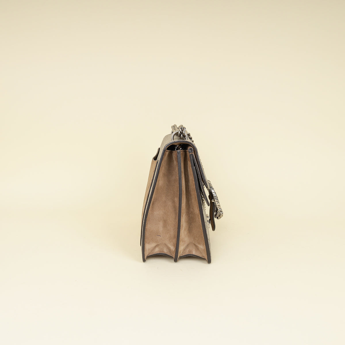 Gucci Bicolor GG Supreme Dionysus Medium Flap Bag