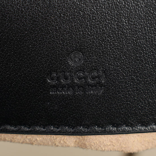 Gucci Black GG Marmont Small Bucket Bag-Gucci-THE CLOSET