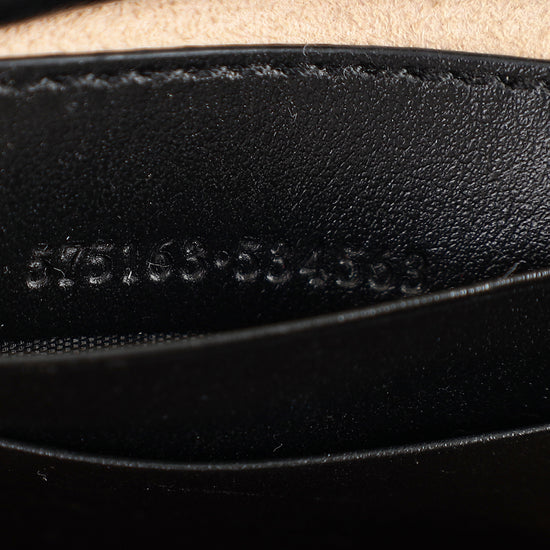 Gucci Black GG Marmont Small Bucket Bag-Gucci-THE CLOSET