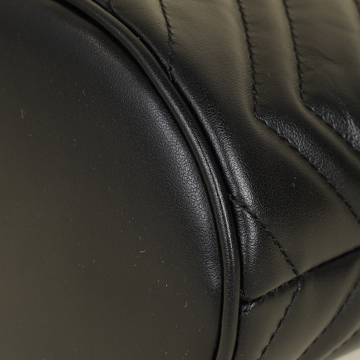 Gucci Black GG Marmont Small Bucket Bag-Gucci-THE CLOSET