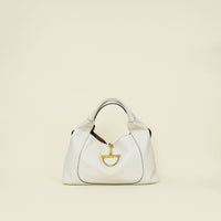 Gucci White Softbit Maxi Shoulder Bag