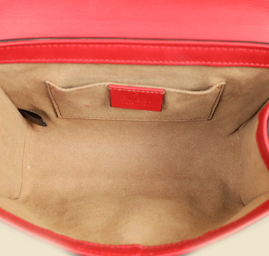 Gucci Bicolor Padlock Flap Small Shoulder Bag