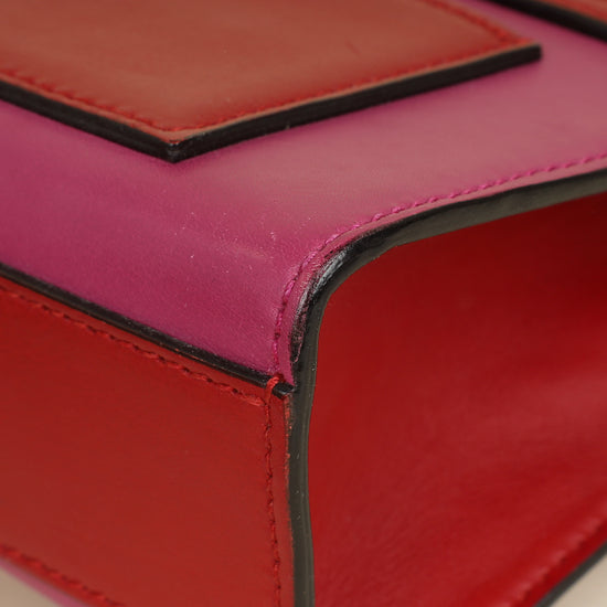 Gucci Bicolor Padlock Flap Small Shoulder Bag