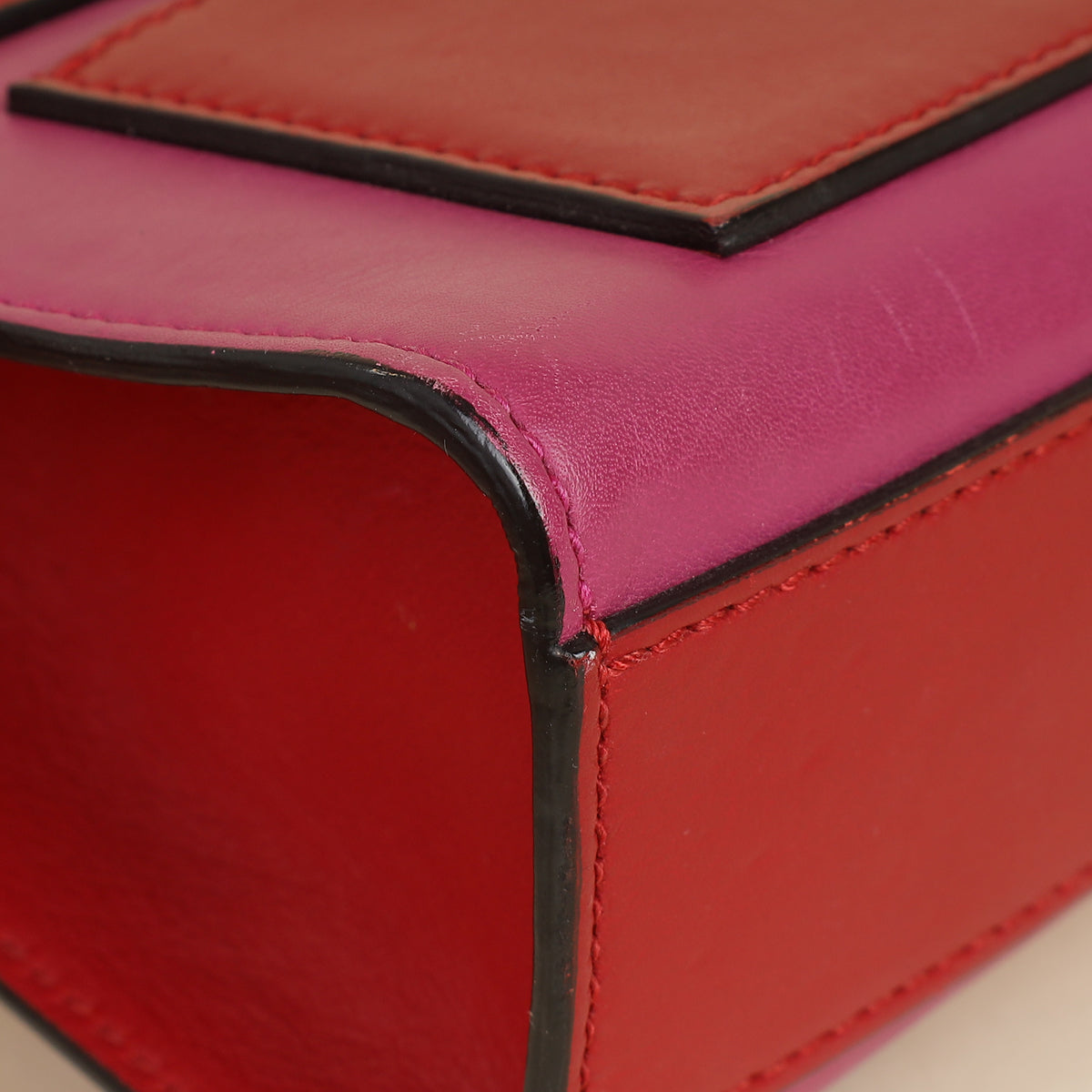 Gucci Bicolor Padlock Flap Small Shoulder Bag