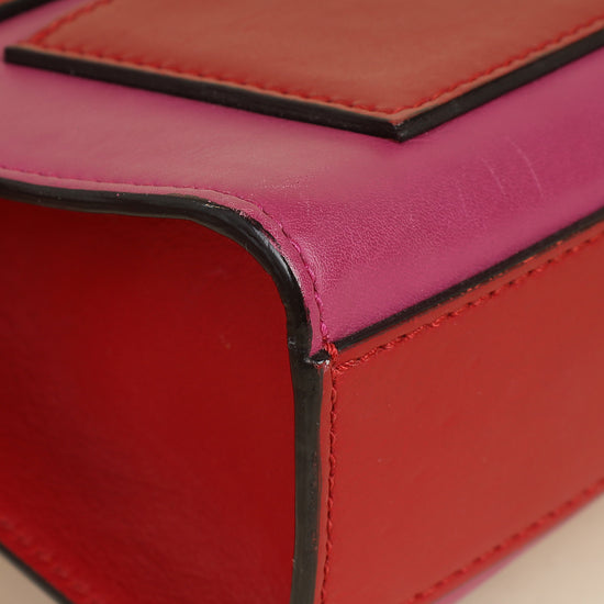 Gucci Bicolor Padlock Flap Small Shoulder Bag