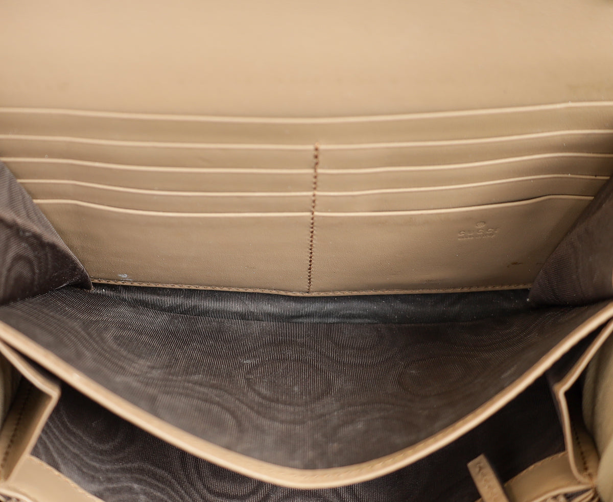 Gucci Ebony GG Supreme Dionysus Wallet on Chain