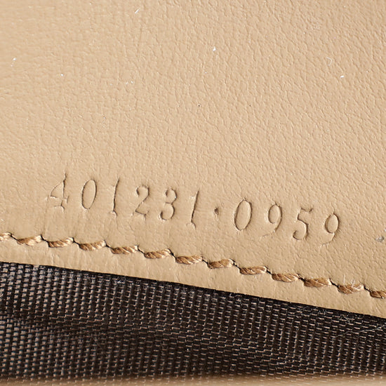 Gucci Ebony GG Supreme Dionysus Wallet on Chain