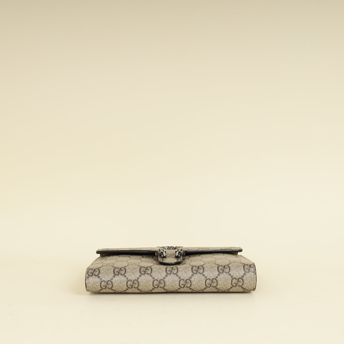 Gucci Ebony GG Supreme Dionysus Wallet on Chain