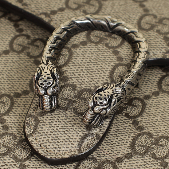 Gucci Ebony GG Supreme Dionysus Wallet on Chain