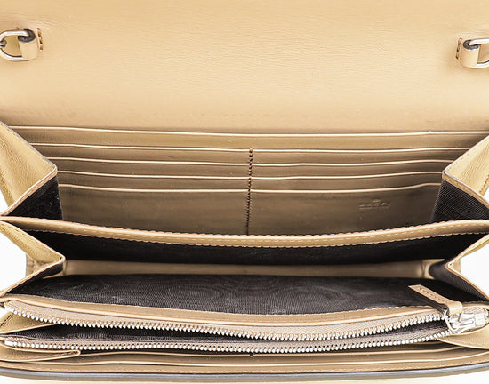 Gucci Ebony GG Supreme Dionysus Wallet on Chain