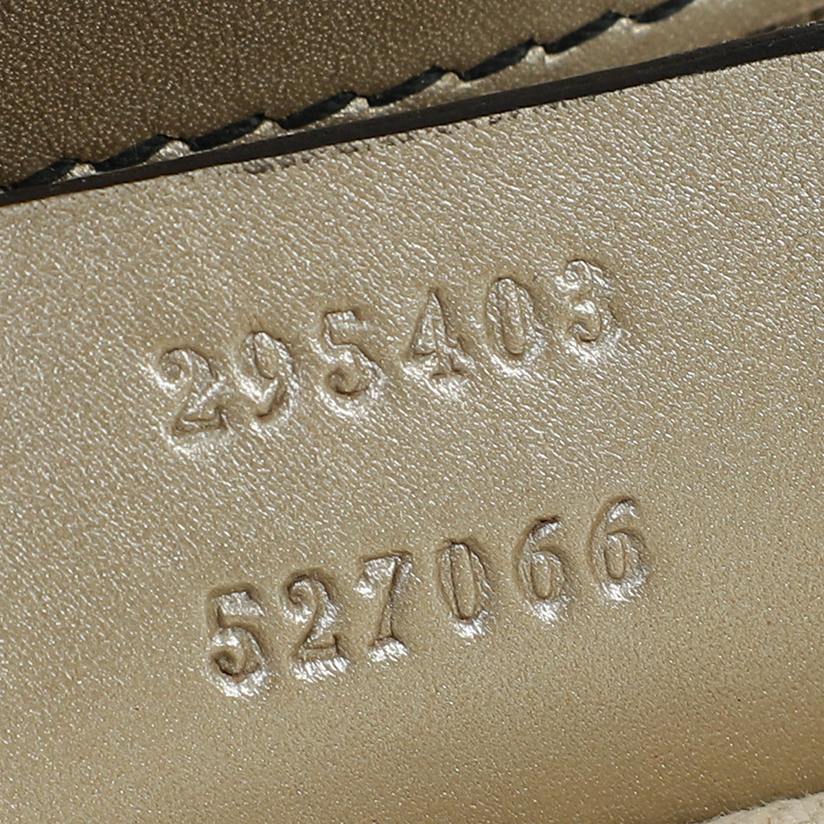 Gucci Champagne GG Guccissima Large Emily Bag