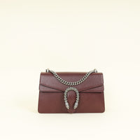 Gucci Burgundy Dionysus Medium Shoulder Bag