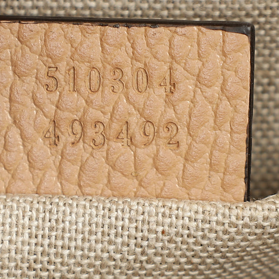 Gucci Nude Interlocking G Small Shoulder Bag