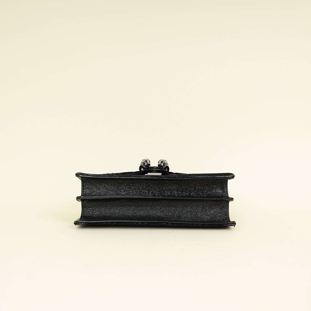 Gucci Black GG Velvet Dionysus Medium Shoulder Bag