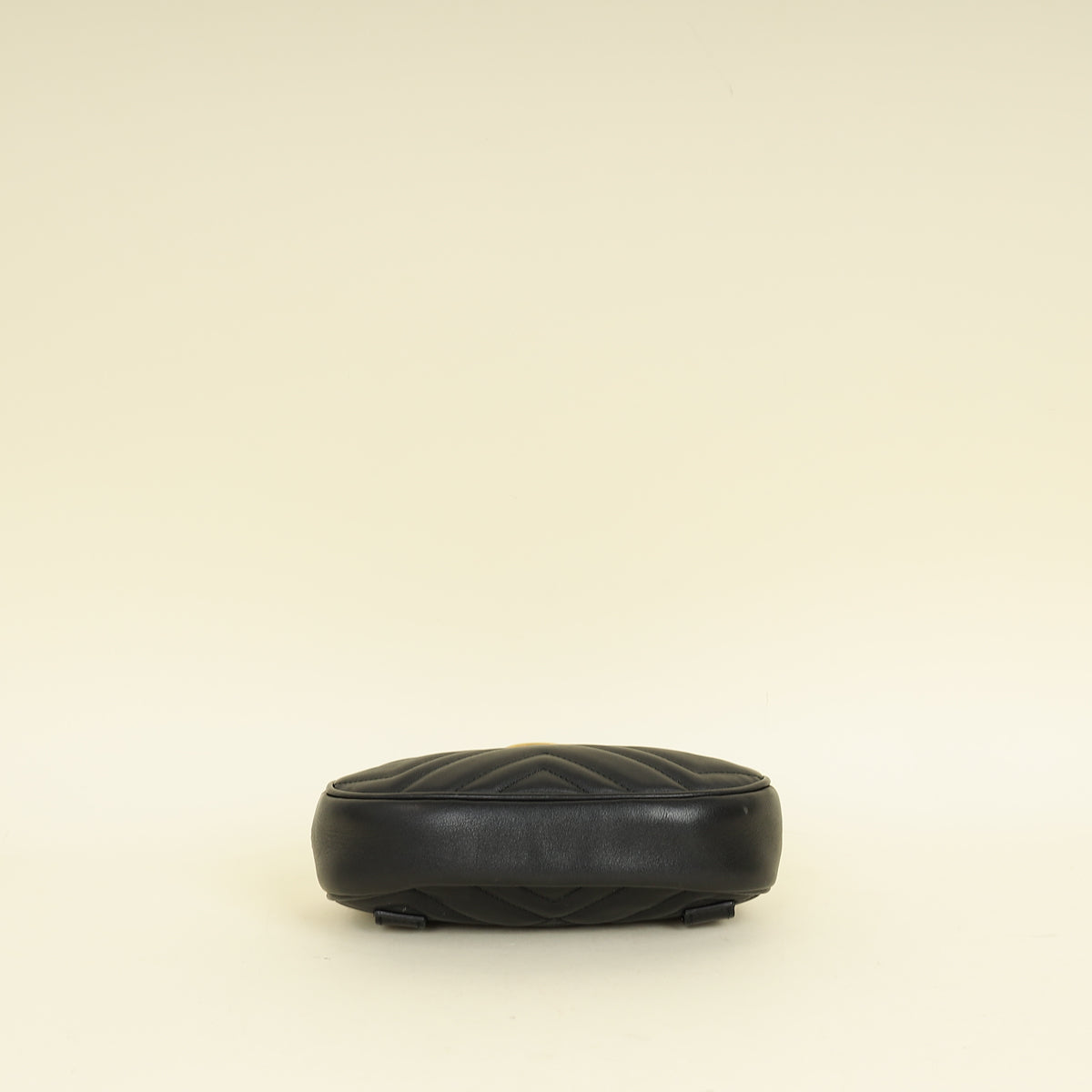 Gucci Black GG Marmont Mini Belt Bag