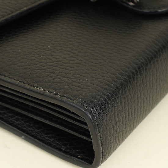 Gucci Black Dionysus Wallet On Chain
