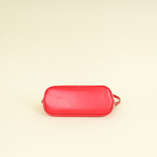 Gucci Red GG Marmont Shoulder Bag