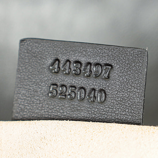 Gucci Black GG Marmont Medium Shoulder Bag