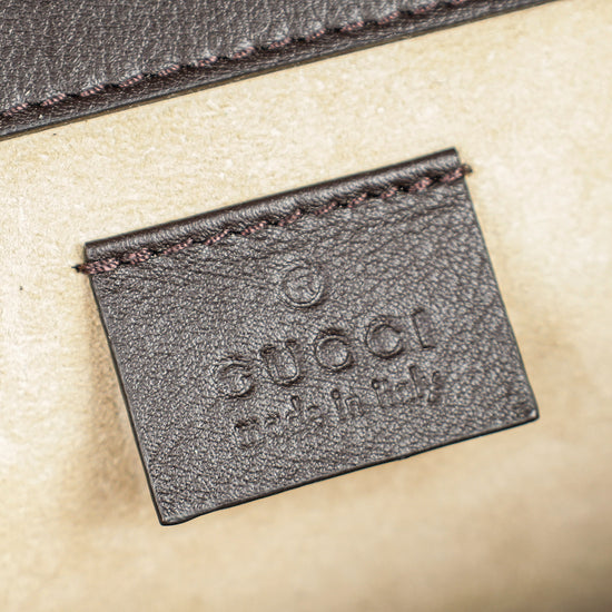 Gucci Multicolor GG Supreme Embroidered Dionysus Small Flap Bag